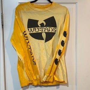 Men’s Wu-tang clan big Logo long sleeve Tee
